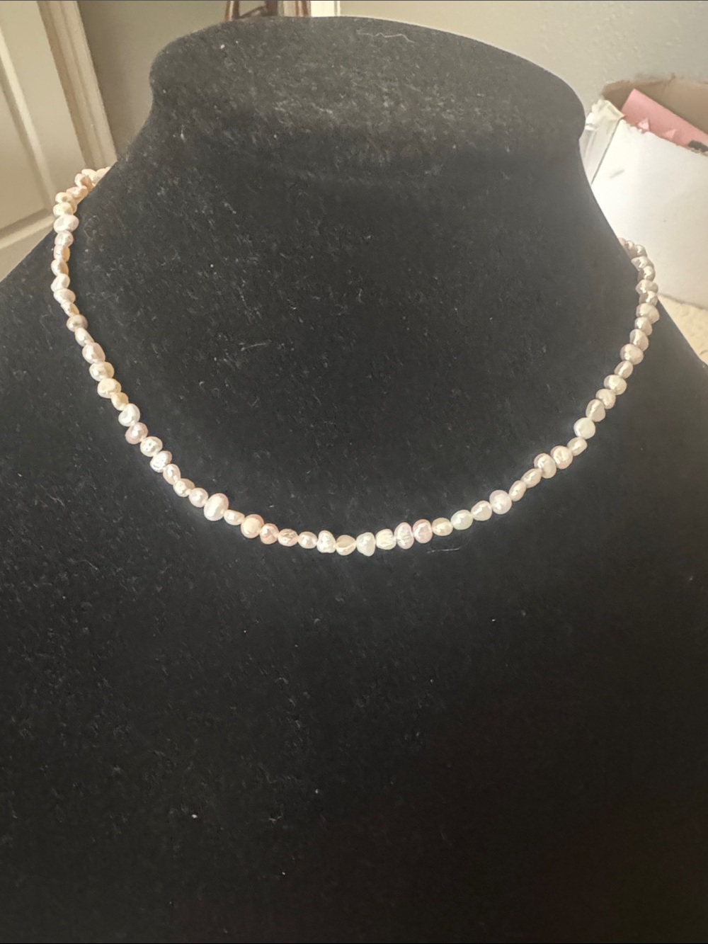 Freshwater Pearl Necklace - White Pearls